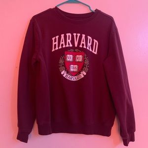 Harvard sweat shirt